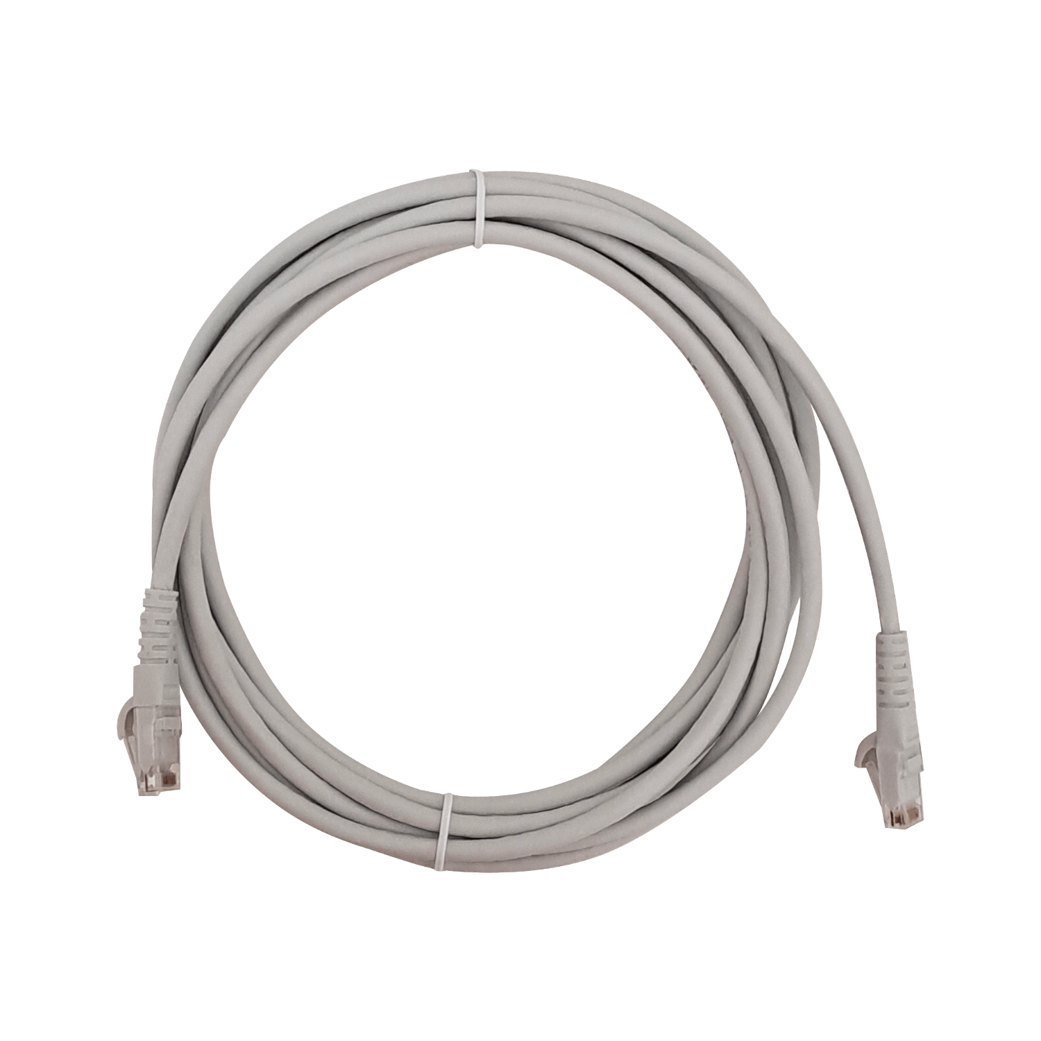 Cable Patch LINKMADE Cat6 U/UTP 4mt Gris LSZH Inyectado Multifilar 3