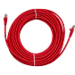 Cable Patch LINKMADE Cat6 U/UTP Rojo LSZH, 15m, Inyectado, Multifilar - Miniatura 4