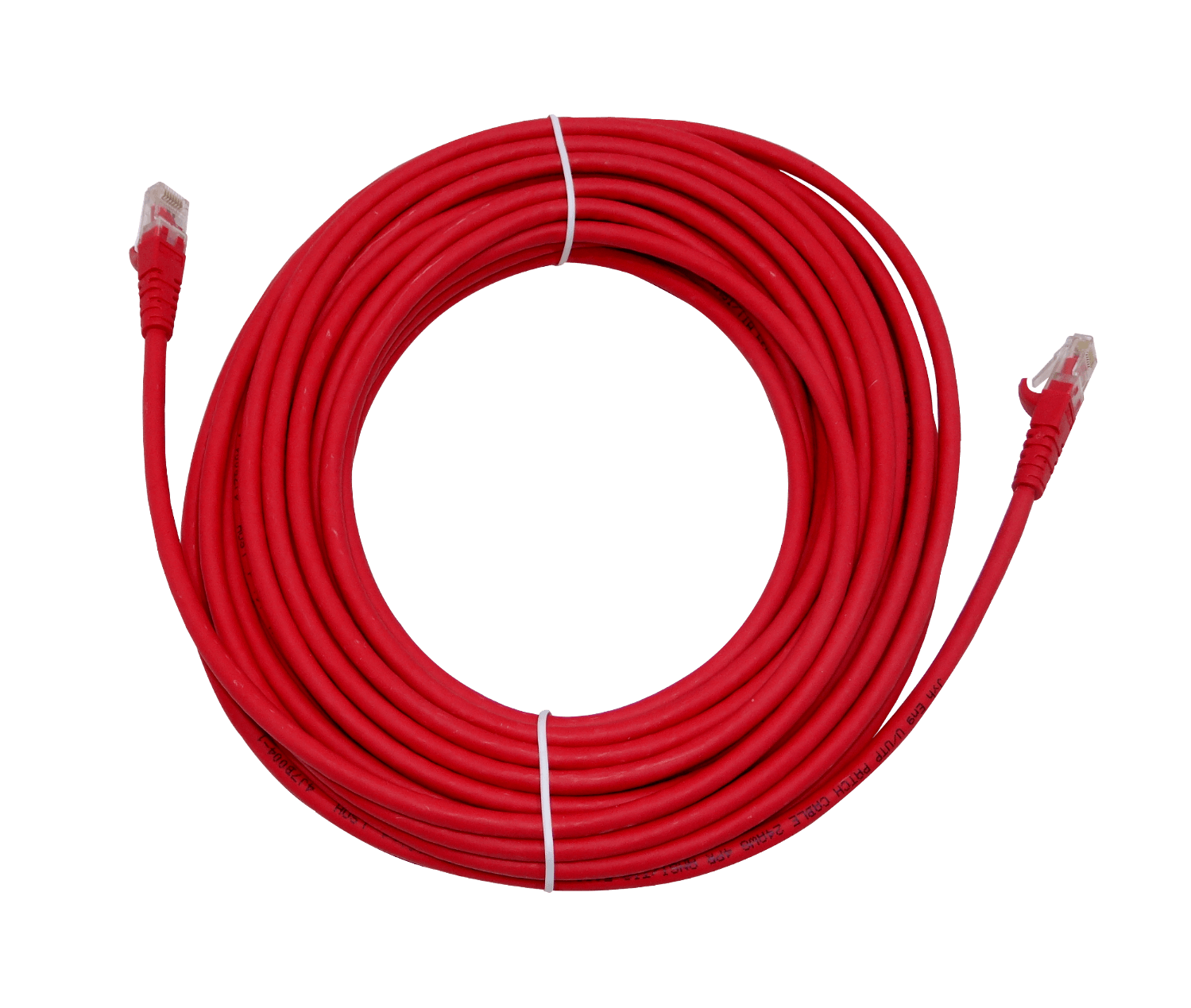 Cable Patch LINKMADE Cat6 U/UTP Rojo LSZH, 15m, Inyectado, Multifilar 4