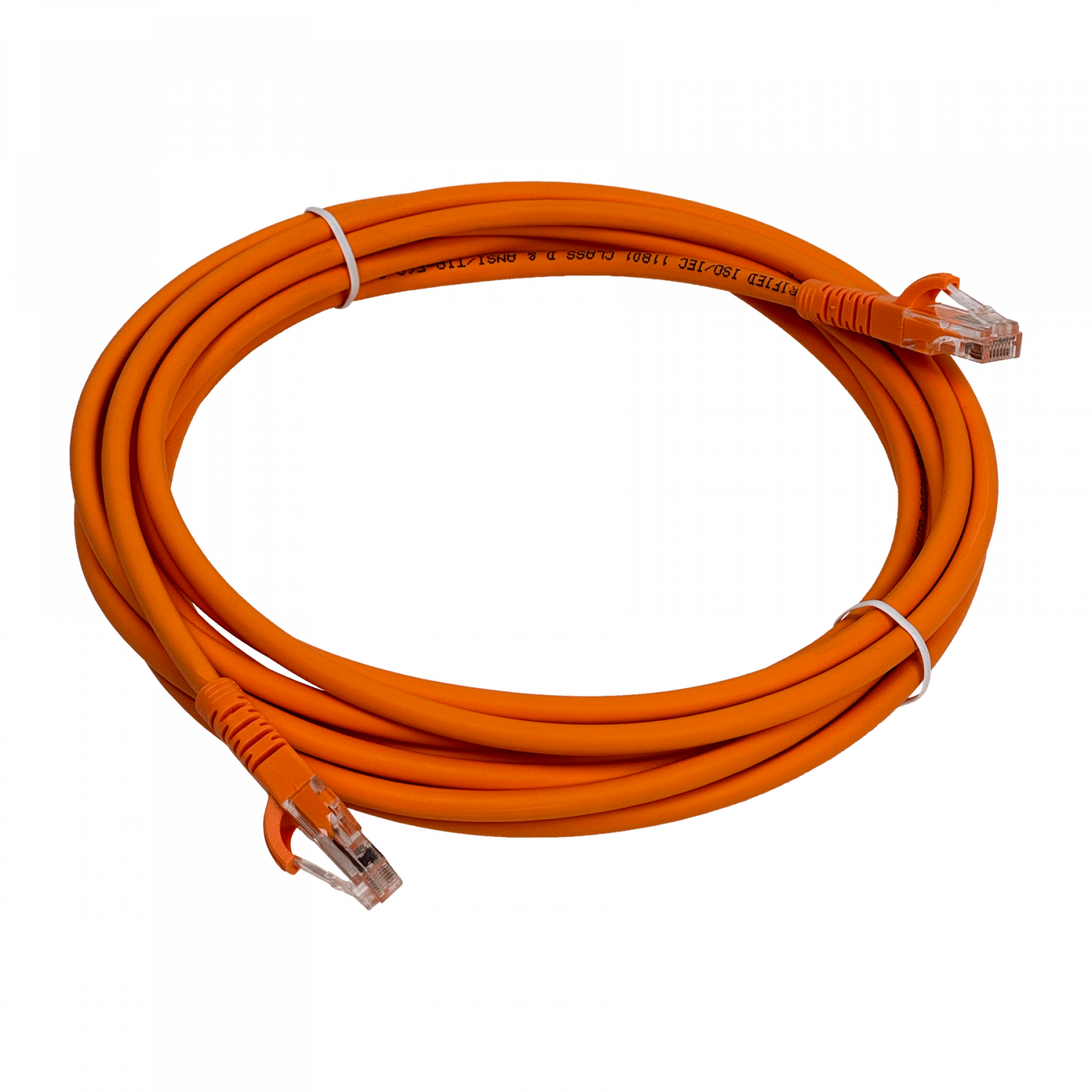 Cable Patch LINKMADE Cat5e 5mt Naranjo LSZH Inyectado Multifilar 5