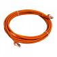 Cable Patch LINKMADE Cat5e 5mt Naranjo LSZH Inyectado Multifilar - Miniatura 5