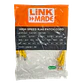 Pack x4 Cable Patch LINKMADE Cat5e 0.5mt Amarillo LSZH Inyectado Multifilar - Miniatura 3