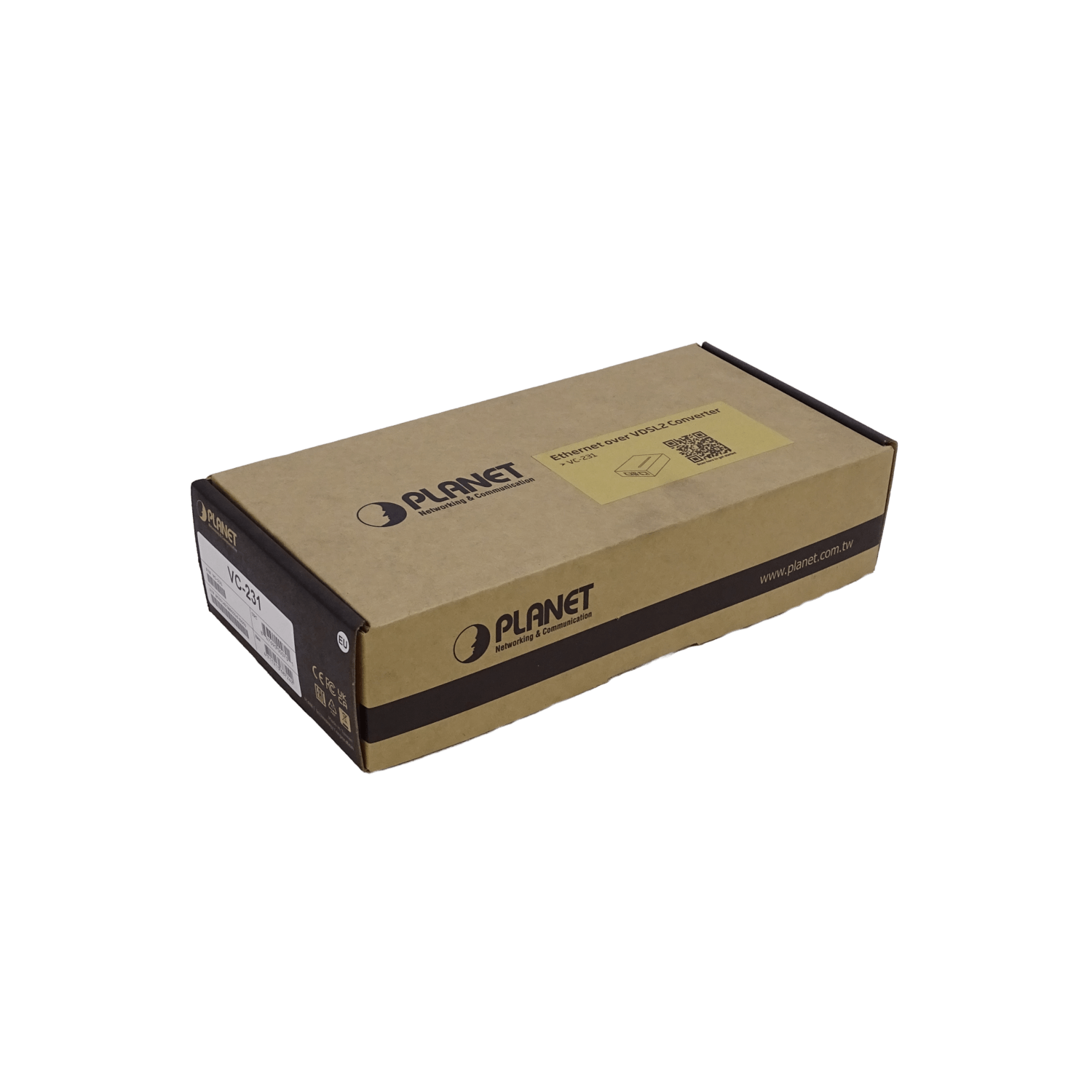 PLANET 1-100-RJ45 1-RJ11 ETHERNET OVER VDSL 1,4KM MASTER/SLAVE 4-DIP 3