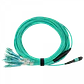 6mt OM3 12-LC/1,5mt 1-MPO/4,5mt MultiModo MM Jumper Cable Fibra - Miniatura 4