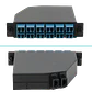 Cassette de Fibra Óptica Pre-conectorizado SM 24-LC a 2-MPO/M para Panel 1U - CALCSM - Miniatura 1