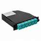 Cassette de Fibra Óptica Pre-conectorizado OM3 24-LC a 2-MPO/M para Panel 1U - CALCOM3 - Miniatura 2
