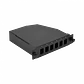 Cassette Vacío para Panel 1U-3P 130mm 6-SC/LC 1-MPO Negro Metálico - CAVACIO - Miniatura 2