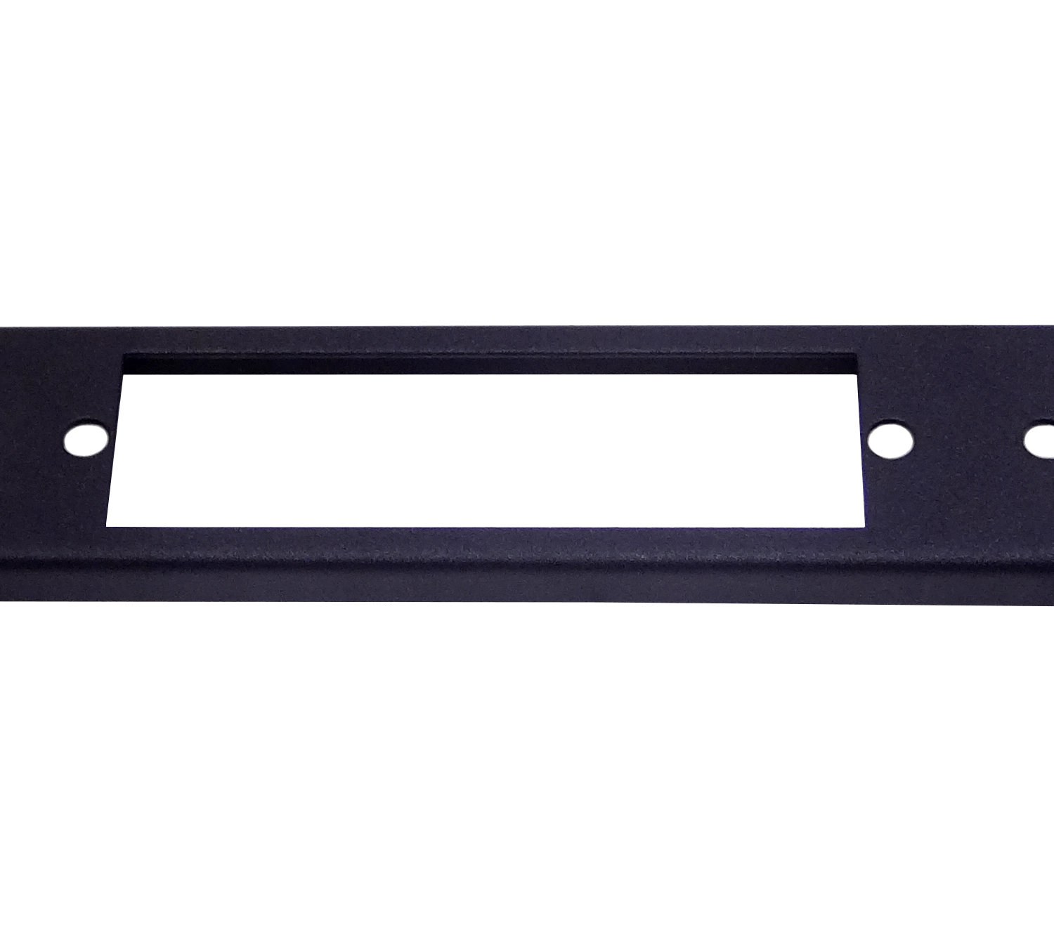 Panel de Fibra Óptica 1U con 3 Modulos 130mm para 12 Adaptadores - 1U-3P 2