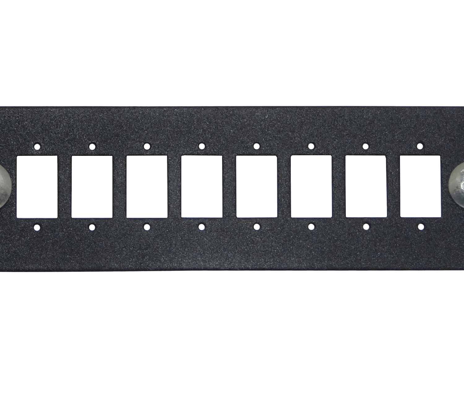 8-MPO Placa 130mm para 1U-3P req-Coplas-FASM Fibra Optica 2