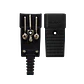 Enchufe Macho C14 Volante Computacion 10A Negro - Miniatura 2