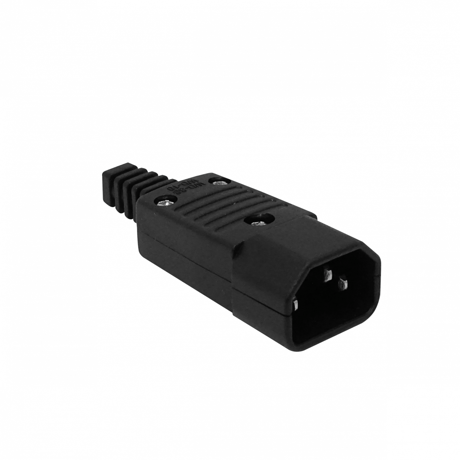Enchufe Macho C14 Volante Computacion 10A Negro 3