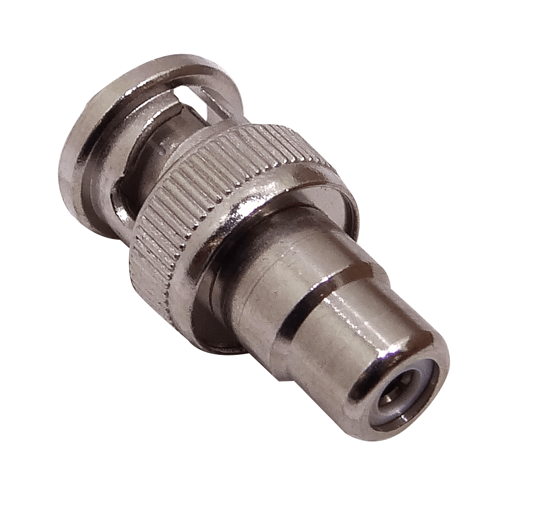 Copla BNC-Macho RCA-Hembra Convertidor Coaxial 1