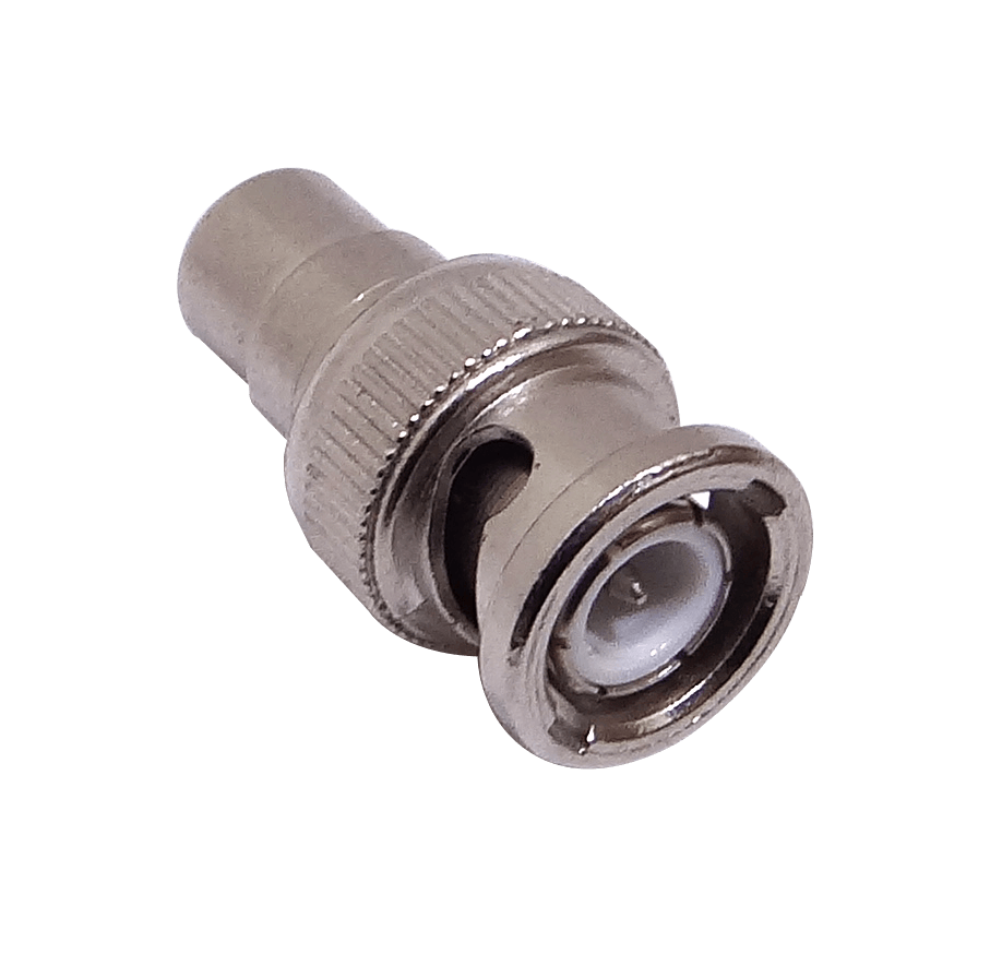 Copla BNC-Macho RCA-Hembra Convertidor Coaxial 2