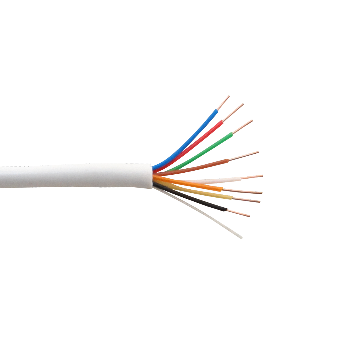 Cable Telefónico 8C, 24AWG, 4 Pares, Redondo, Aleación CCA, 100m, 8x0.5mm 1