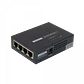 Hub Inyector PoE+ de 4 Puertos PLANET HPOE-460, 120W, Soporte Gigabit, Potencia 54V  - Miniatura 1