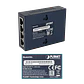 Hub Inyector PoE+ de 4 Puertos PLANET HPOE-460, 120W, Soporte Gigabit, Potencia 54V  - Miniatura 2