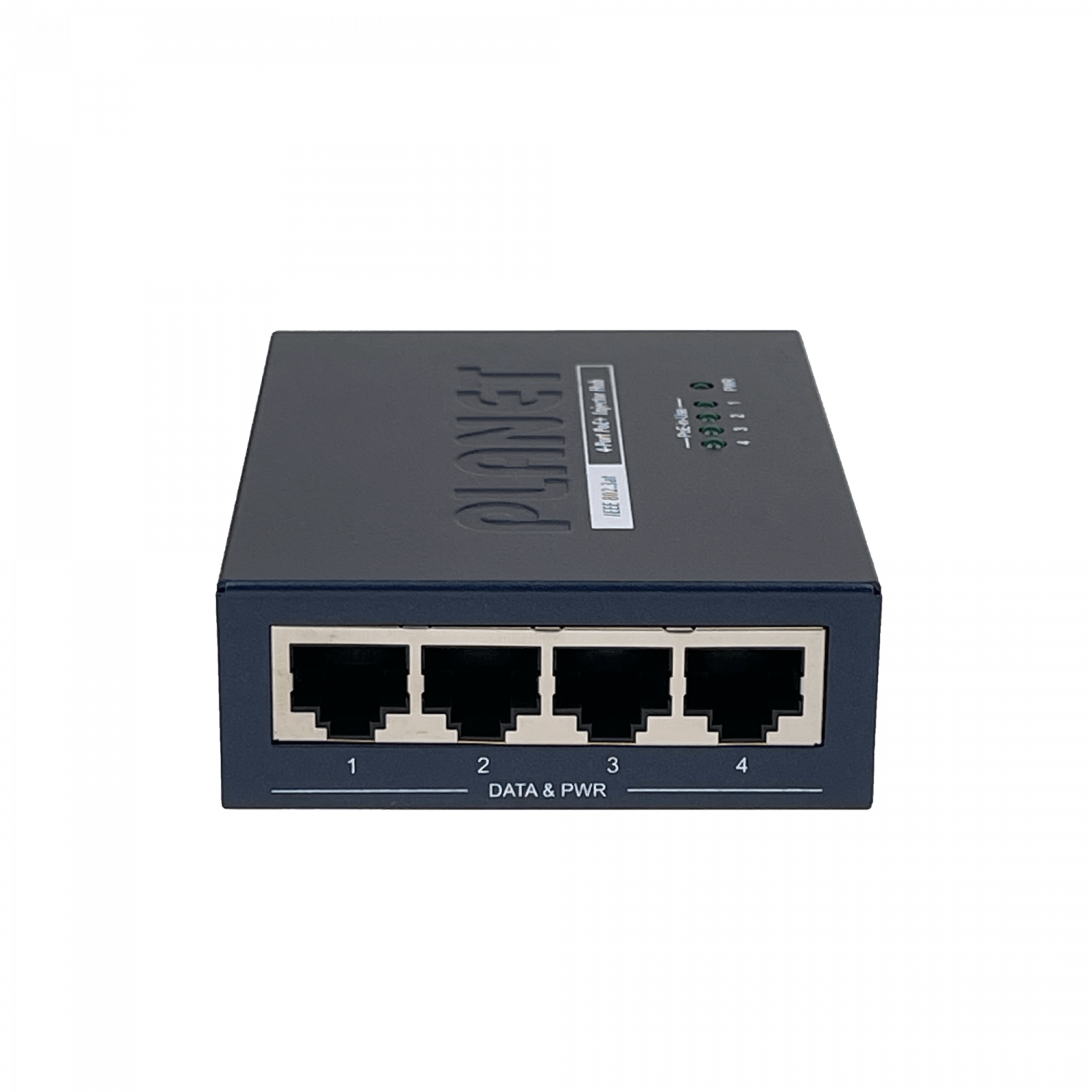 Hub Inyector PoE+ de 4 Puertos PLANET HPOE-460, 120W, Soporte Gigabit, Potencia 54V  8