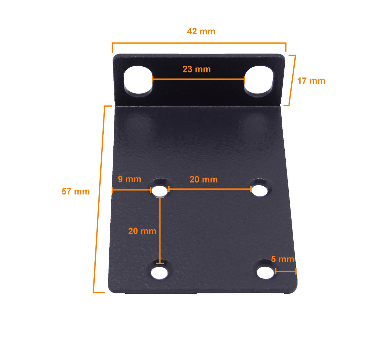 PLANET KIT Aletas Cortas 17mm Para Poner Switch/Router en Rack 1U 2