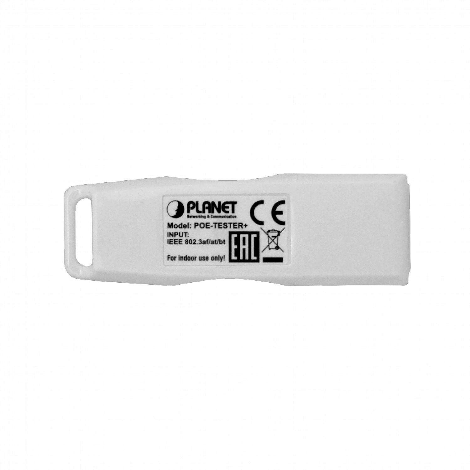 PLANET Probador Tester PoE++ af/at Indicador MID-SPAN END-SPAN 1-RJ45 1