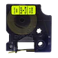 DYMO 12mm Negro en Fondo Amarillo Cinta 7mt D1-Label Cassette - Miniatura 1