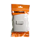 BTICINO MODUS 1-INTERRUPTOR-10A UNIPOLAR-912 C/BASE/TAPA BLANCA ARMADO - Miniatura 3
