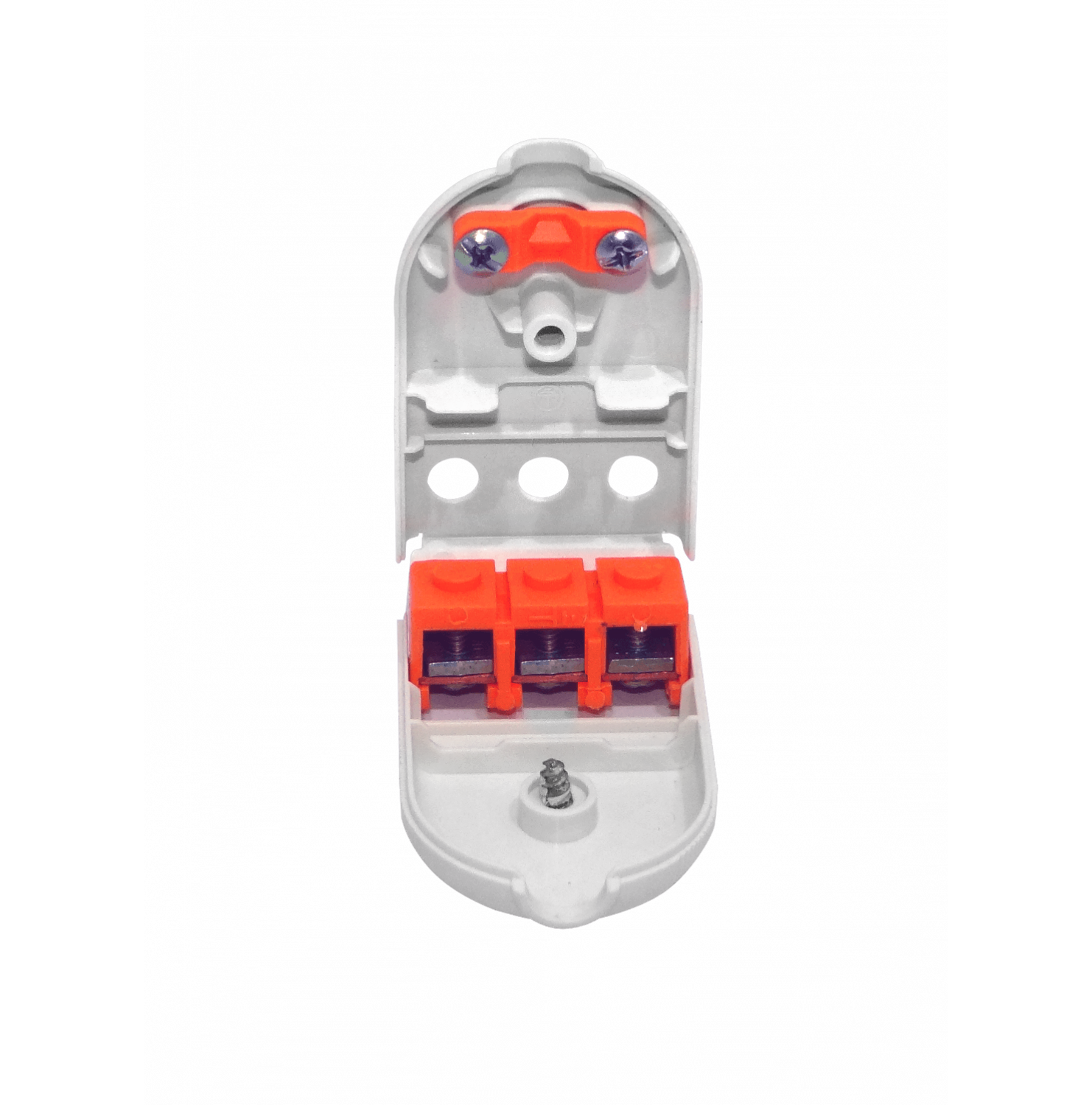 KALOP 2P+T Blanco 10A SEC-60477 Enchufe Macho Volante c/Tierra KL44404 3
