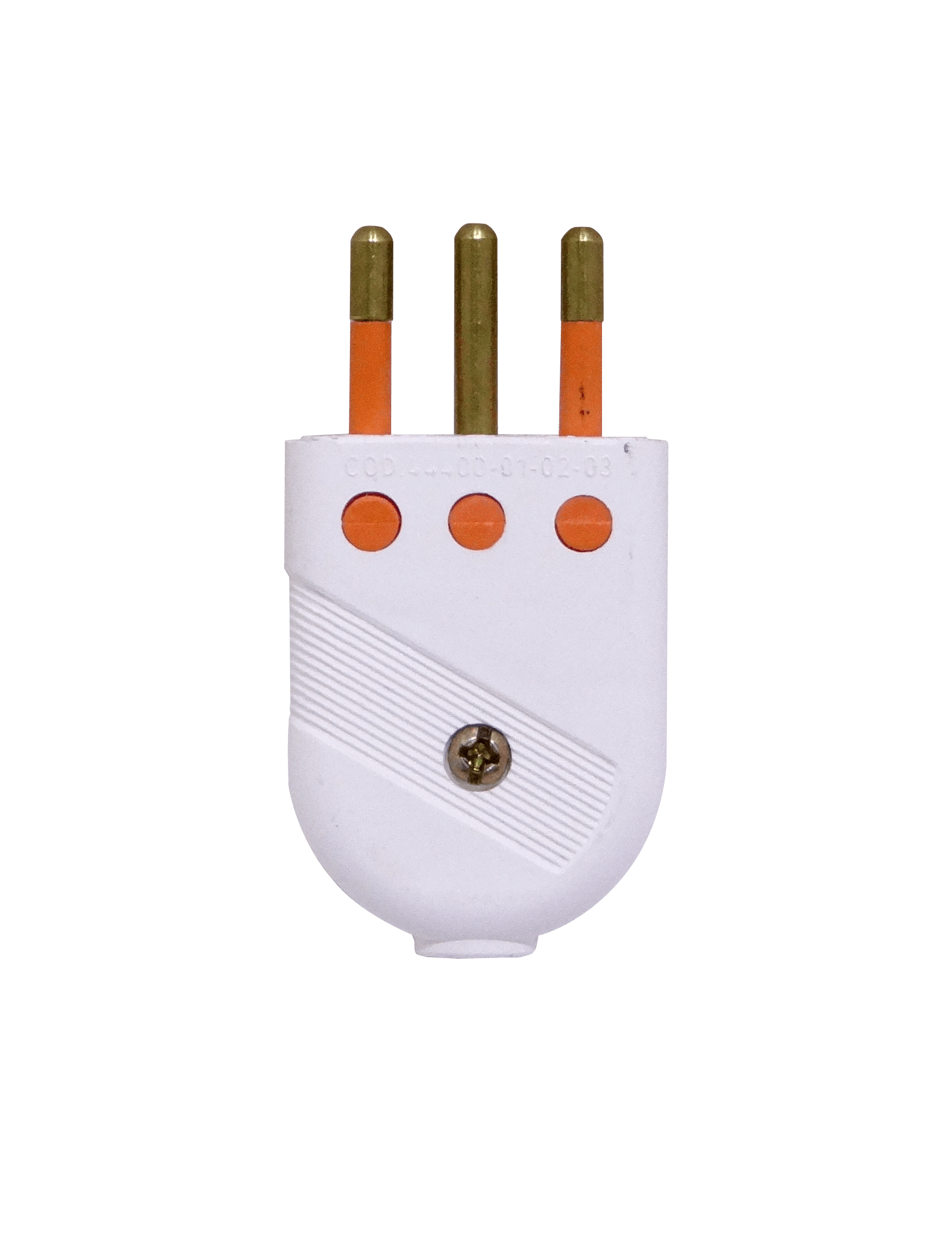 KALOP 2P+T Blanco 10A SEC-60477 Enchufe Macho Volante c/Tierra KL44404 4