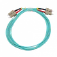 3mt SC-SC OM3 MultiModo MM Duplex Jumper Fibra 3.0mm 50/125um LSZH - Miniatura 1