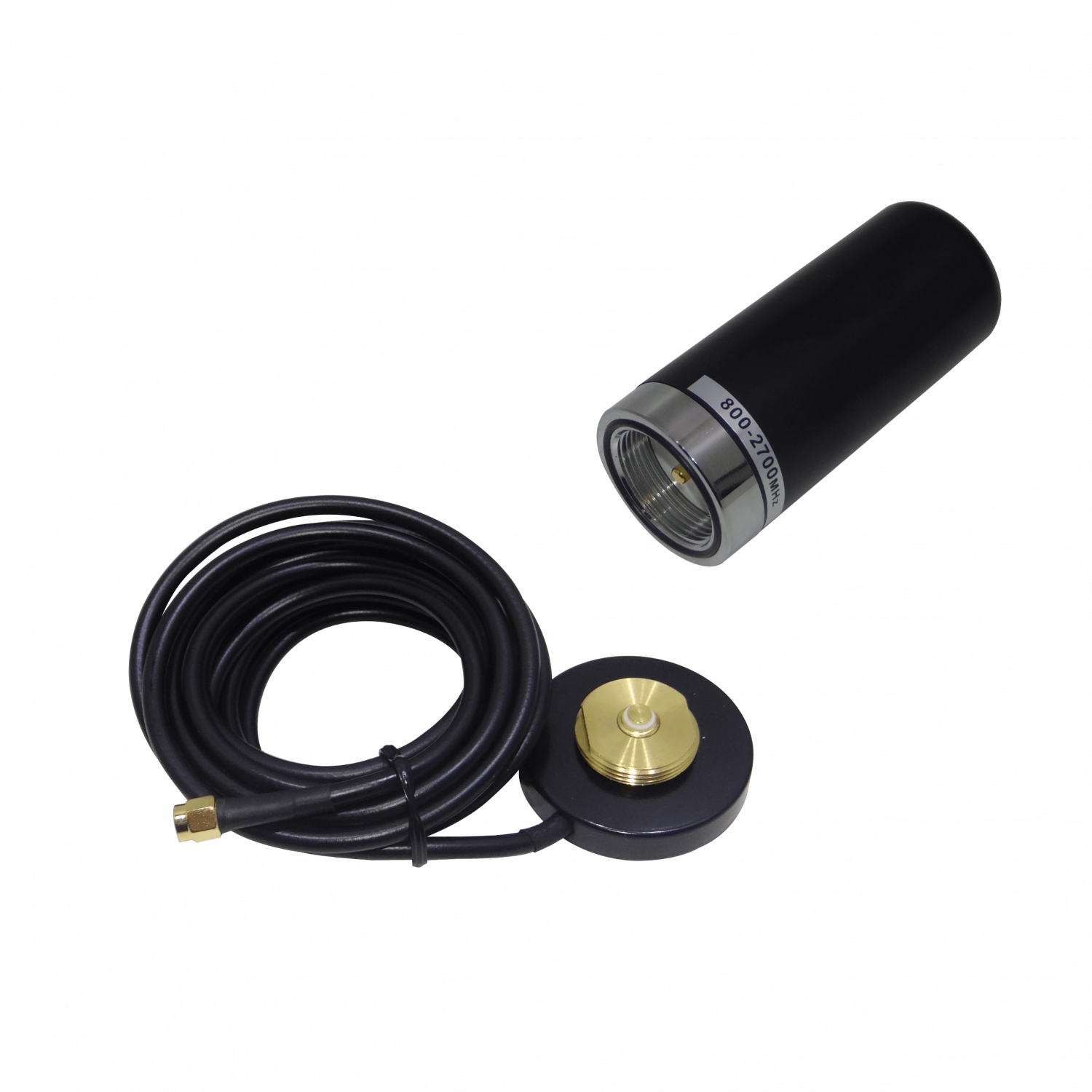 Antena Omnidir 5dBi 824-960/1710-2700MHz 4G .SMA-M 3mt BaseMagnet NMO 1