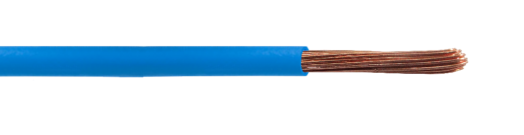 EVA H07Z-1 2,5MM LSZH AZUL 100mt 750V Brasil Cable Multifilar Electric 1