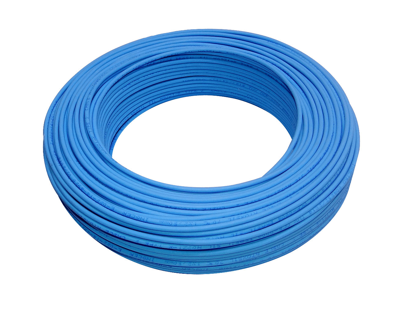 EVA H07Z-1 2,5MM LSZH AZUL 100mt 750V Brasil Cable Multifilar Electric 2