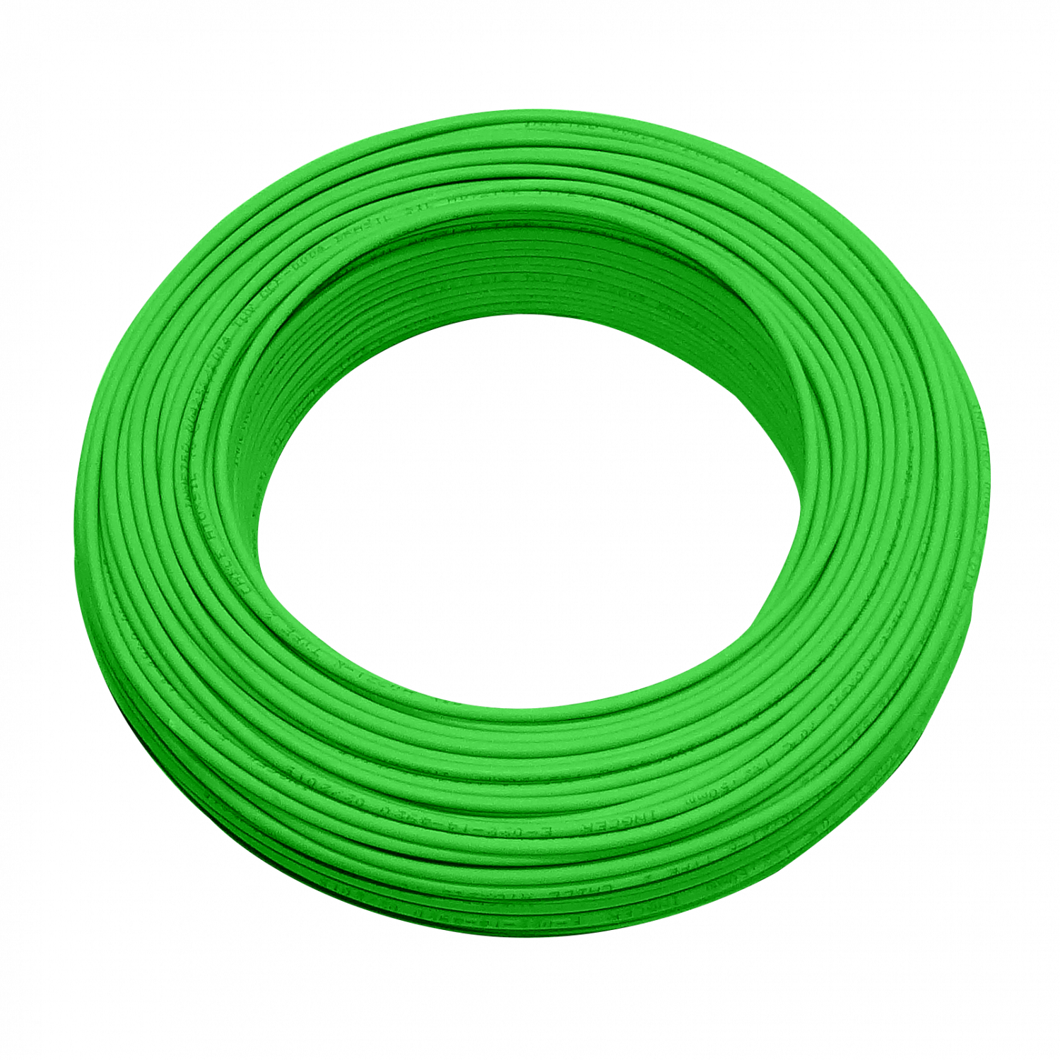 EVA H07Z-1 1,5MM LSZH VERDE 100mt 750V Brasil Cable Multifil Electrico 1