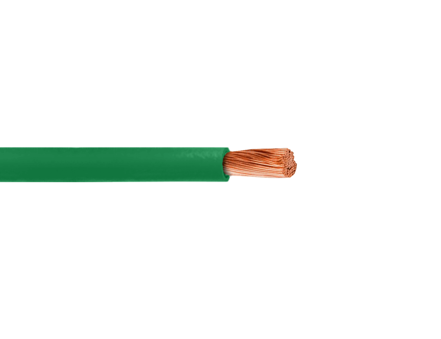 Cable multifilar EVA H07Z-1 6 mm² LSZH, 100 m, 750 V, Verde, HZ6V 1