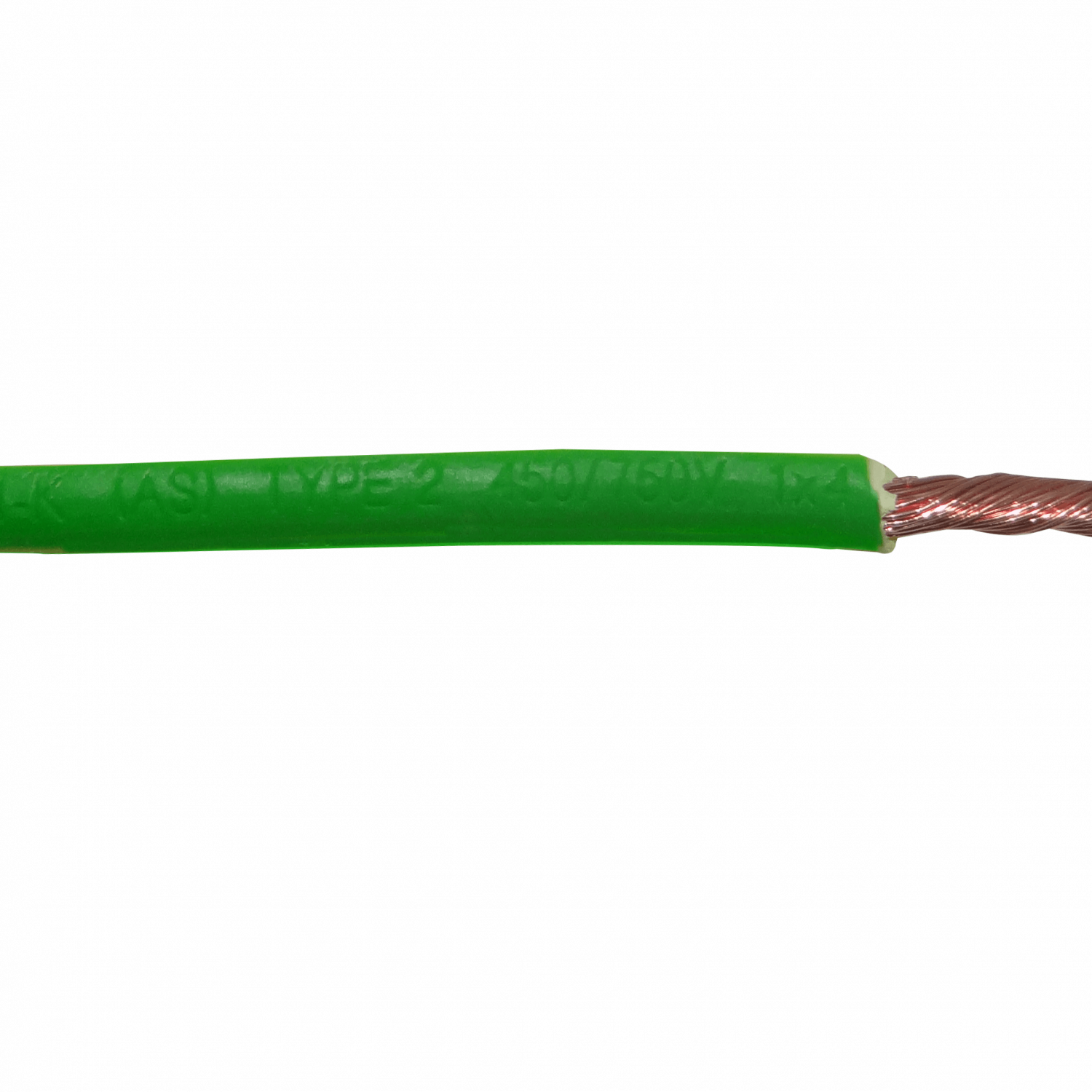 EVA H07Z-1 4mm LSZH Verde/Amari 100mt 750V Brasil Cable Multif Electri 1