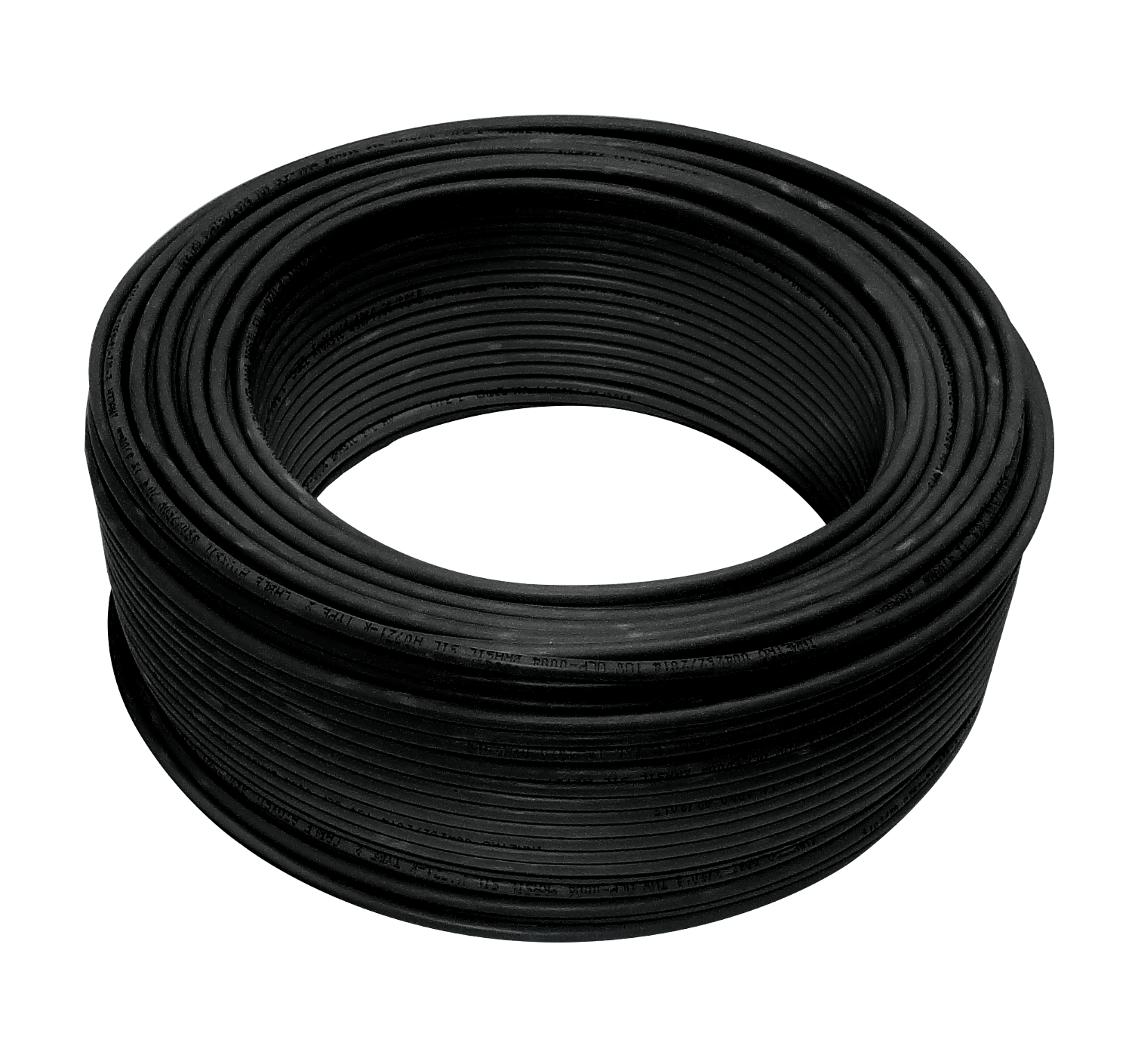 Cable multifilar EVA H07Z-1 4 mm² LSZH, 100 m, 750 V, Negro, HZ4N 1