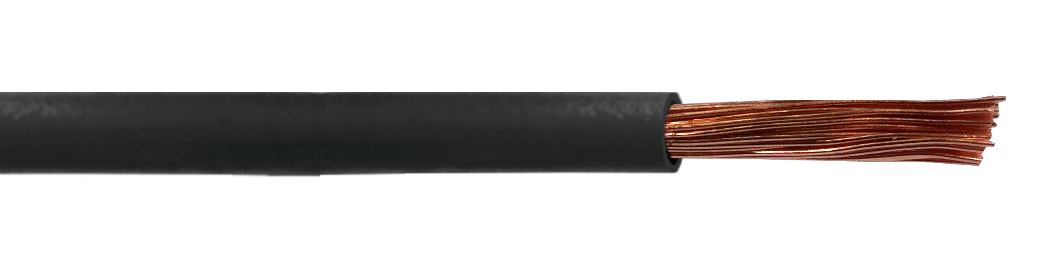 Cable multifilar EVA H07Z-1 4 mm² LSZH, 100 m, 750 V, Negro, HZ4N 2