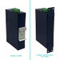 PLANET 8-100 Switch Industrial Riel-DIN no-Admin req/12-48VDC/24VAC - Miniatura 4