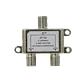 Splitter Coaxial 1 Entrada F-H a 2 Salidas F-H, 5-2400MHz, 75 Ohm TV Satelital - Miniatura 1