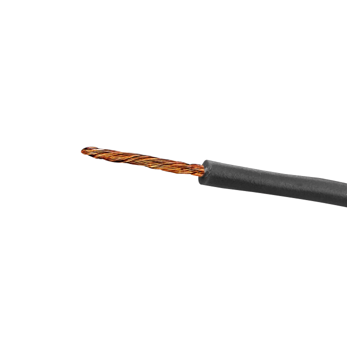 Cable Conductor Negro 1x26AWG Cobre 0,13mm² Aislado PVC 100m 1