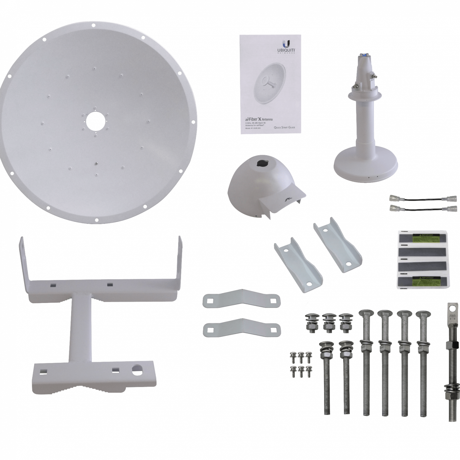 Antena Ubiquiti airFiber X AF-3G26-S45 de 3 GHz y 26 dBi 6
