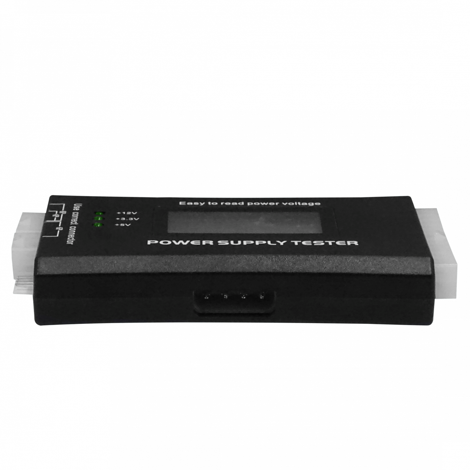 Tester Digital Fuente Poder para PC ATX BTX ITX 24-PIN SATA-IDE 4