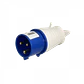 PCE Typ023-6h 32A IP44 Macho Volante Enchufe Industrial 690V 2P+T - Miniatura 1