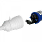 PCE Typ023-6h 32A IP44 Macho Volante Enchufe Industrial 690V 2P+T - Miniatura 3