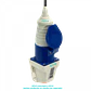 PCE Typ023-6h 32A IP44 Macho Volante Enchufe Industrial 690V 2P+T - Miniatura 5