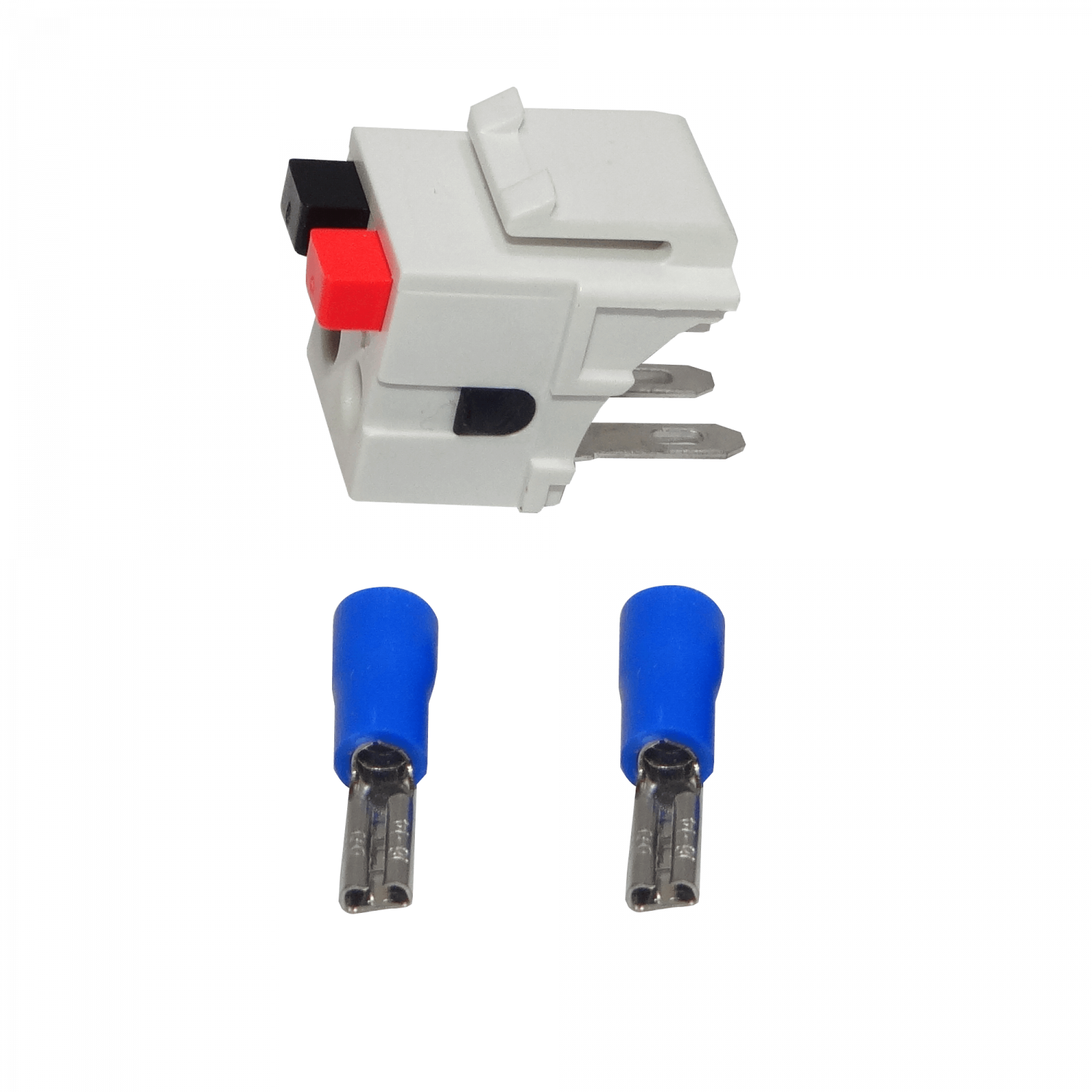 ICC Keystone 2-pin Parlante Rojo-Negro max-AWG16 UL 2