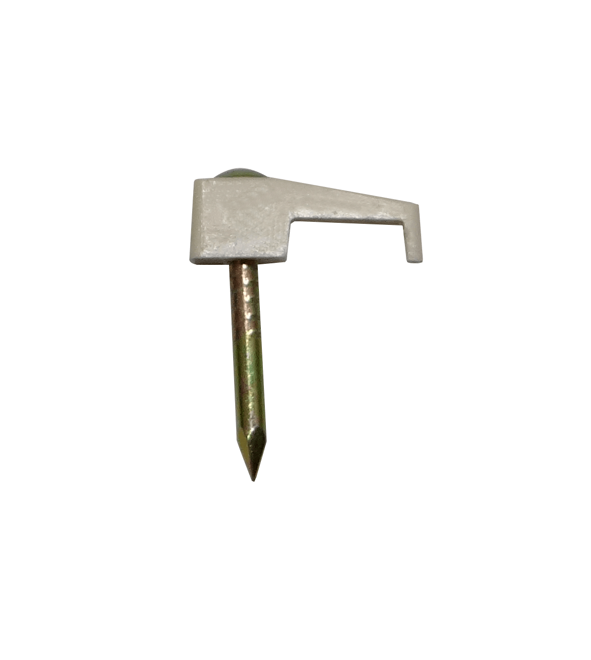 KALOP 100-UN Nº8 Blanca 2,45x7mm Clavo-14x1,8mm Zincado Sujeta-Cable 3