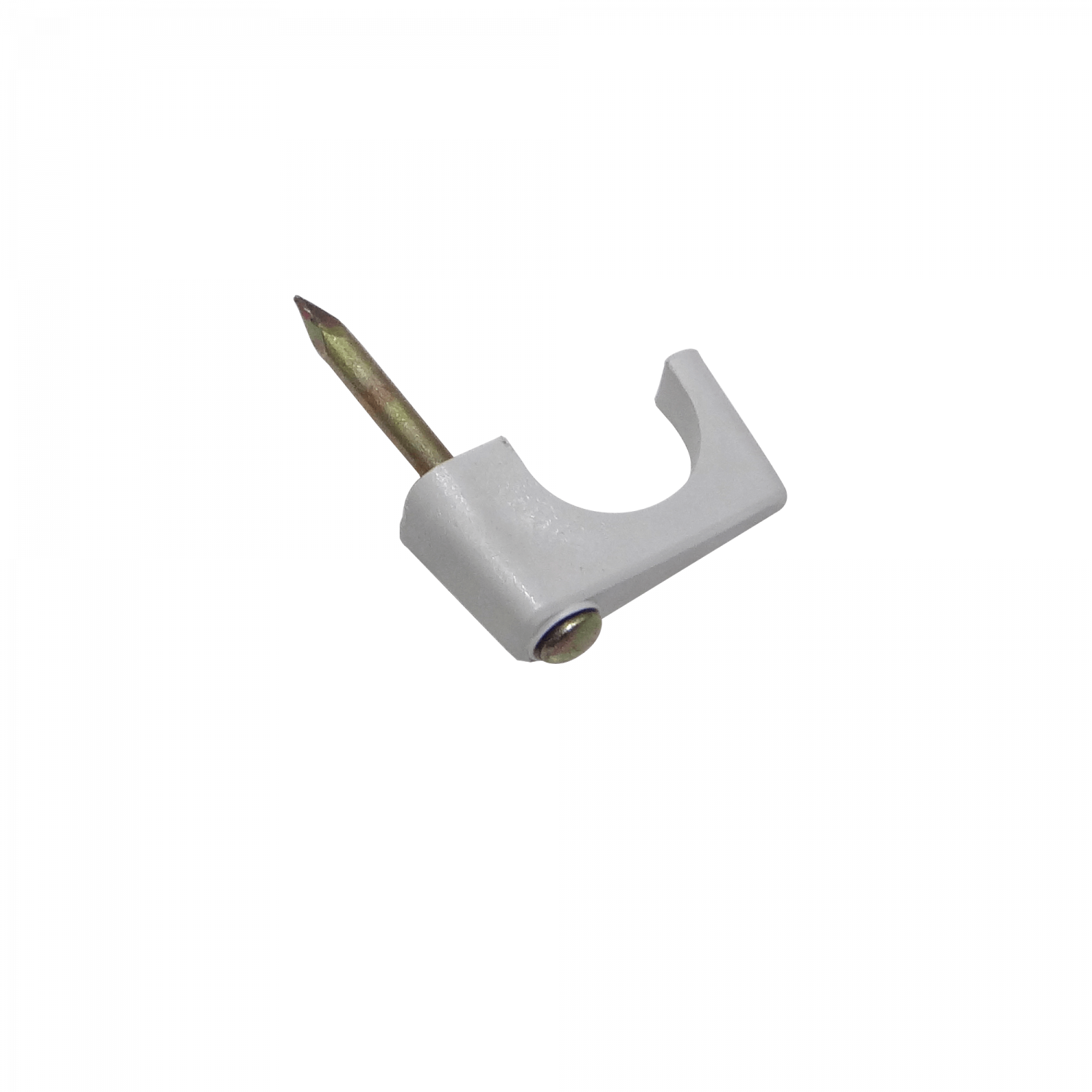 KALOP 20-UN Nº12 Gris 7,5x11mm Clavo-16x2,25mm Zincado Sujeta-Cable 2
