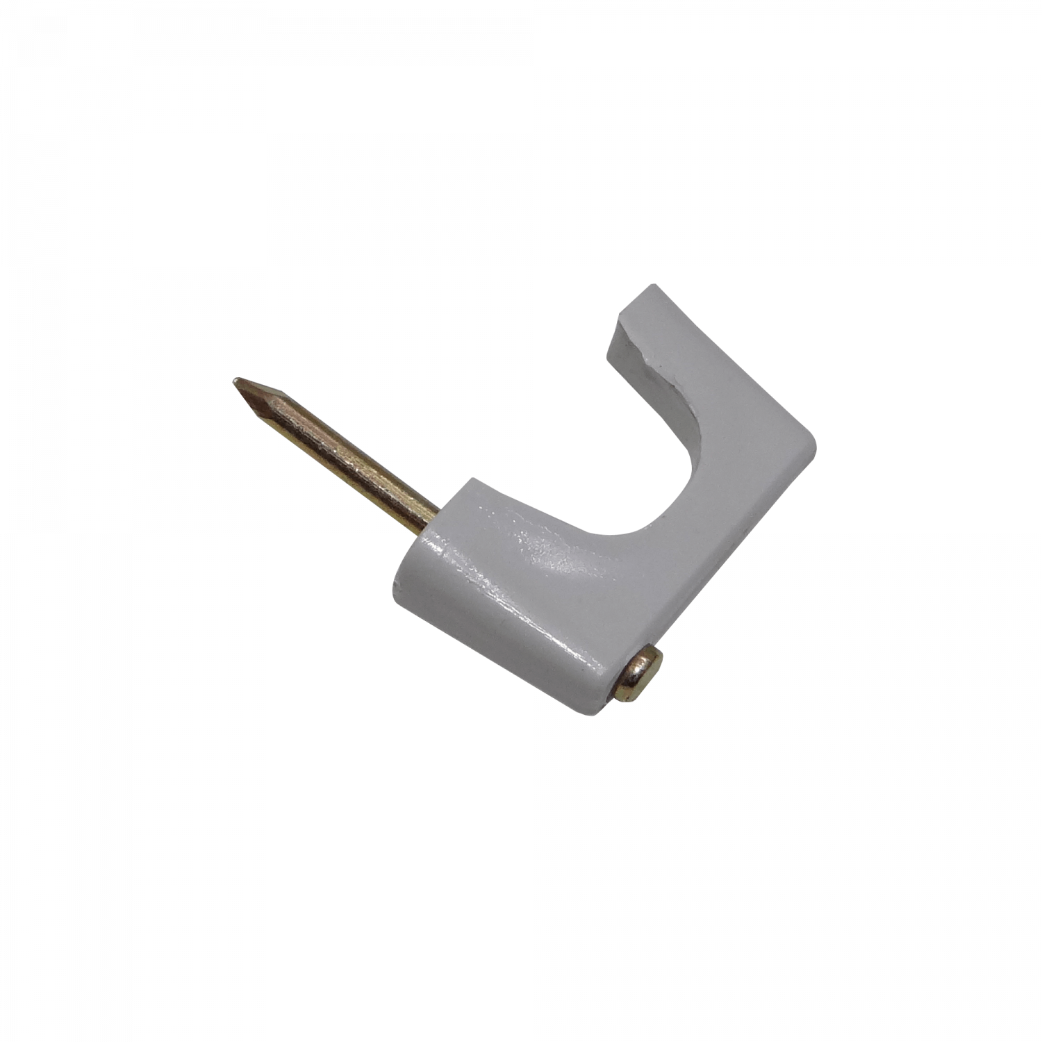 KALOP 20-UN Nº15 Gris 11x15mm Clavo-18x2,25mm Zincado Sujeta-Cable 3