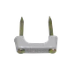 KALOP 20-UN Nº16 Gris 4x13mm 2-Clavos-15x2mm Zincados Sujeta-Cable - Miniatura 1
