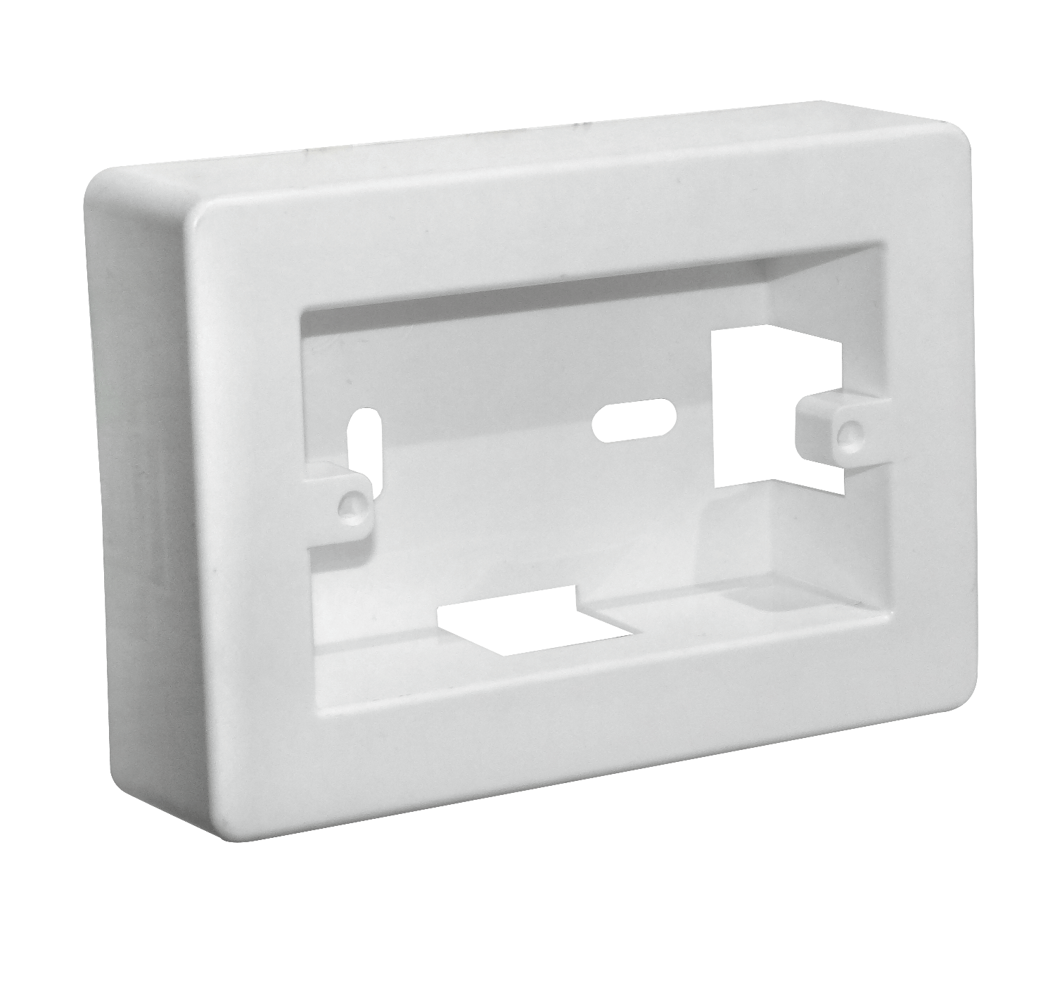 KALOP HiloPlastic 34mm-Alt 130x91mm Caja Chuqui Pared Faceplate70x114 2